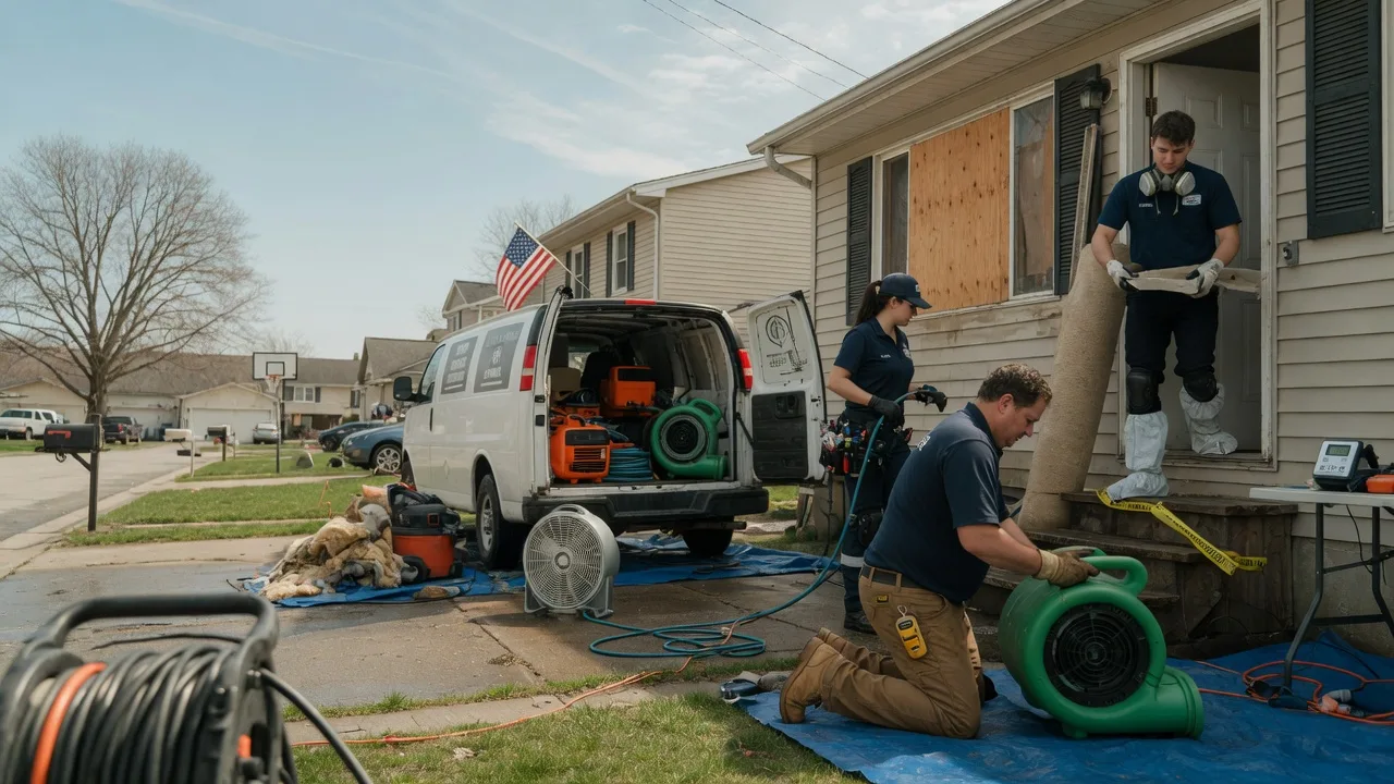 Water Damage Restoration in Liverpool, TX near me